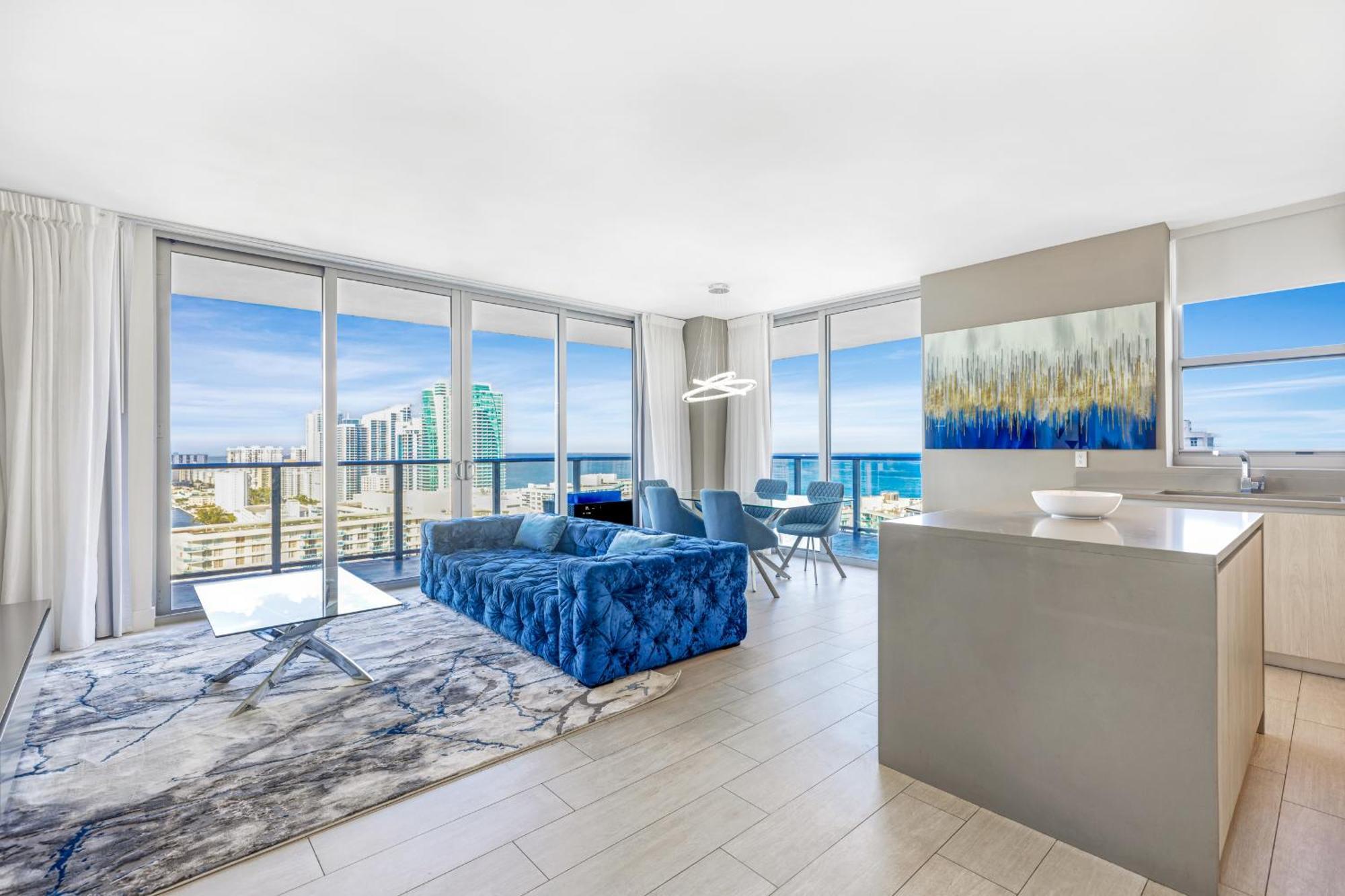Hyde Beach House Resort - Million Apartment 2Bd 2Ba, Direct Ocean View, 1 Min From Beach, 6 Guests Hollywood Extérieur photo